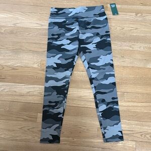 Target Gray and Black Camouflage Leggings